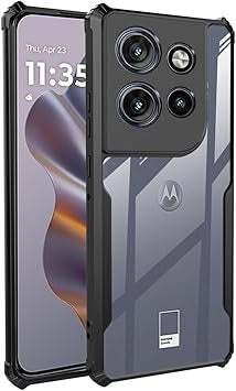 Case Borde Negro Para Motorola Edge 50 NEO