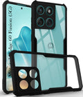 Case Borde Negro Para Motorola Edge 60 Fusion
