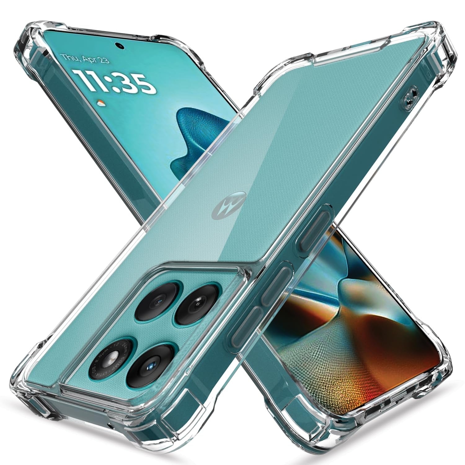 Case Transparente Para Motorola Edge 60 Fusion