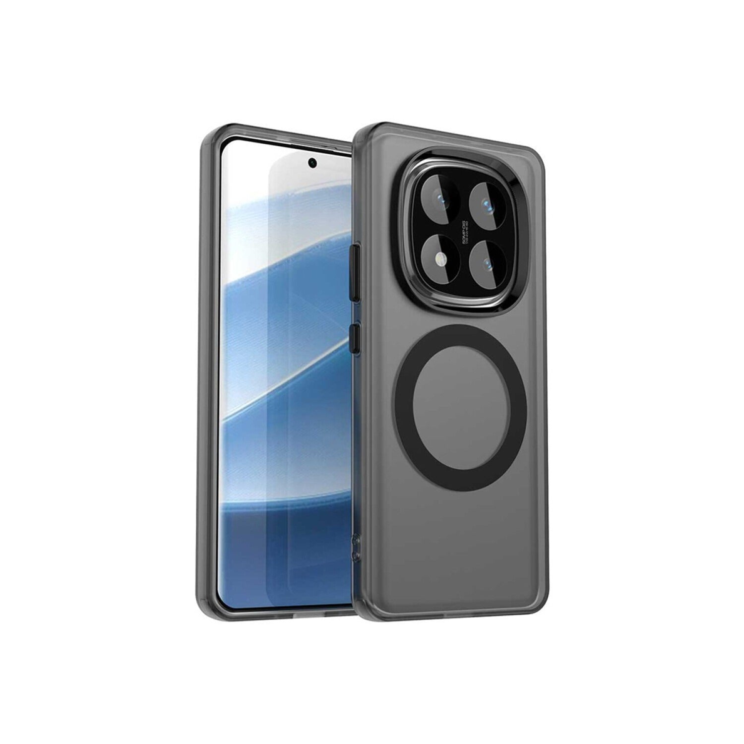 Case MagSafe Borde Negro Xiaomi Note 14