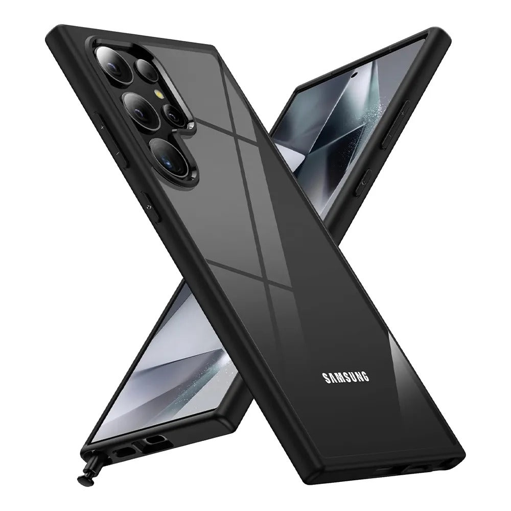 Case Borde Negro Para Samsung S24 Ultra